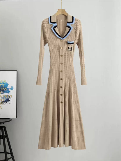 Virales Strickkleid