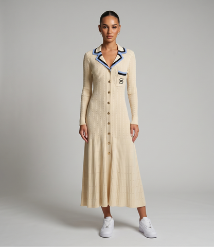 Virales Strickkleid